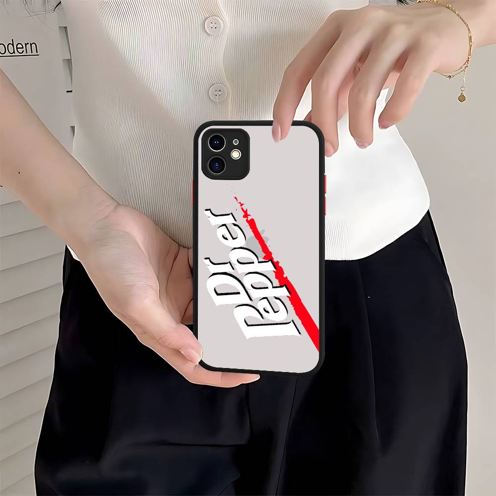 D-Dr Pepper Cartoon Phone Case For IPhone 16 15 14 11 12 13 Pro Max Plus 12 XS Max Back Cover Matte Case iphone 11pro max
D-Dr Pepper Cartoon Phone Case For IPhone 16 15 14 11 12 13 Pro Max Plus 12 XS Max Back Cover Matte Case iphone 11pro max