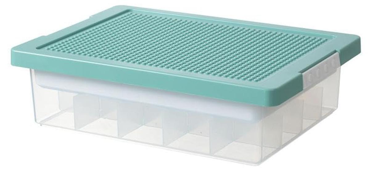 Multifunctional Storage Box for Building Blocks, Block Bases, and Toys, 2-Tier Toy Organizer, LEGO Blocks, Layered Grid, Transparent Container for
Multifunctional Storage Box for Building Blocks, Block Bases, and Toys, 2-Tier Toy Organizer, LEGO Blocks, Layered Grid, Transparent Container for