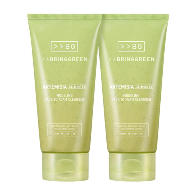 BRING GREEN Artemisia Calming EX Modeling Pack to Foam Cleanser 120ml + 120ml
BRING GREEN Artemisia Calming EX Modeling Pack to Foam Cleanser 120ml + 120ml