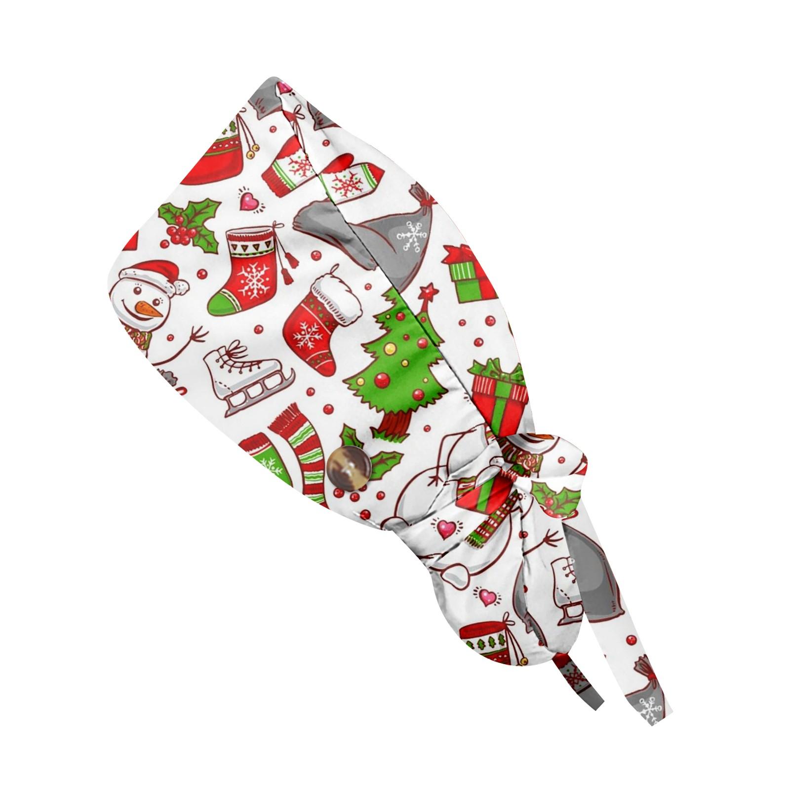 Модна робоча шапка з різдвяним принтом, повсякденна жіноча шапка з хвостиком, шапка для прання, шапка Baotou One Size
Модна робоча шапка з різдвяним принтом, повсякденна жіноча шапка з хвостиком, шапка для прання, шапка Baotou One Size