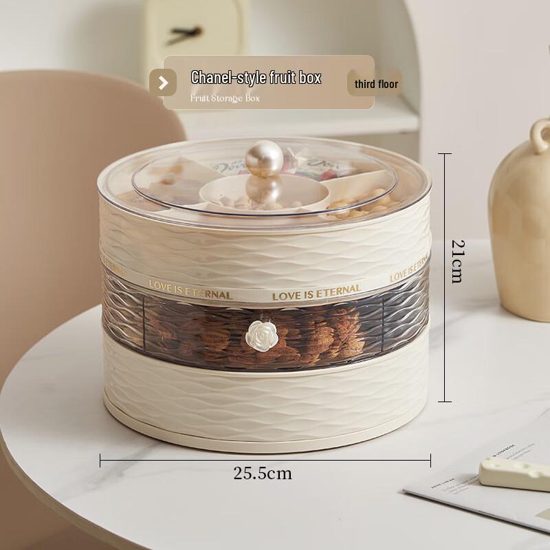 Chic 3-Layer Lidded Snack & Candy Box
Chic 3-Layer Lidded Snack & Candy Box