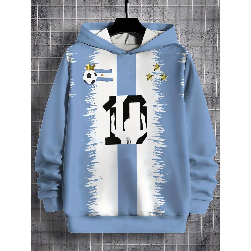 2025 Новая модная детская повседневная толстовка, джерси в футбольном стиле с 3D-принтом, размер 10, узор, для повседневной носки, модный тренд 100
2025 Новая модная детская повседневная толстовка, джерси в футбольном стиле с 3D-принтом, размер 10, узор, для повседневной носки, модный тренд 100