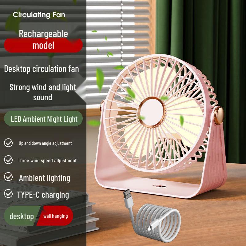 USB Portable Desktop Clip Fan with Light - Strong Wind & Circulation Fan for Home Use 180*98*180mm
USB Portable Desktop Clip Fan with Light - Strong Wind & Circulation Fan for Home Use 180*98*180mm