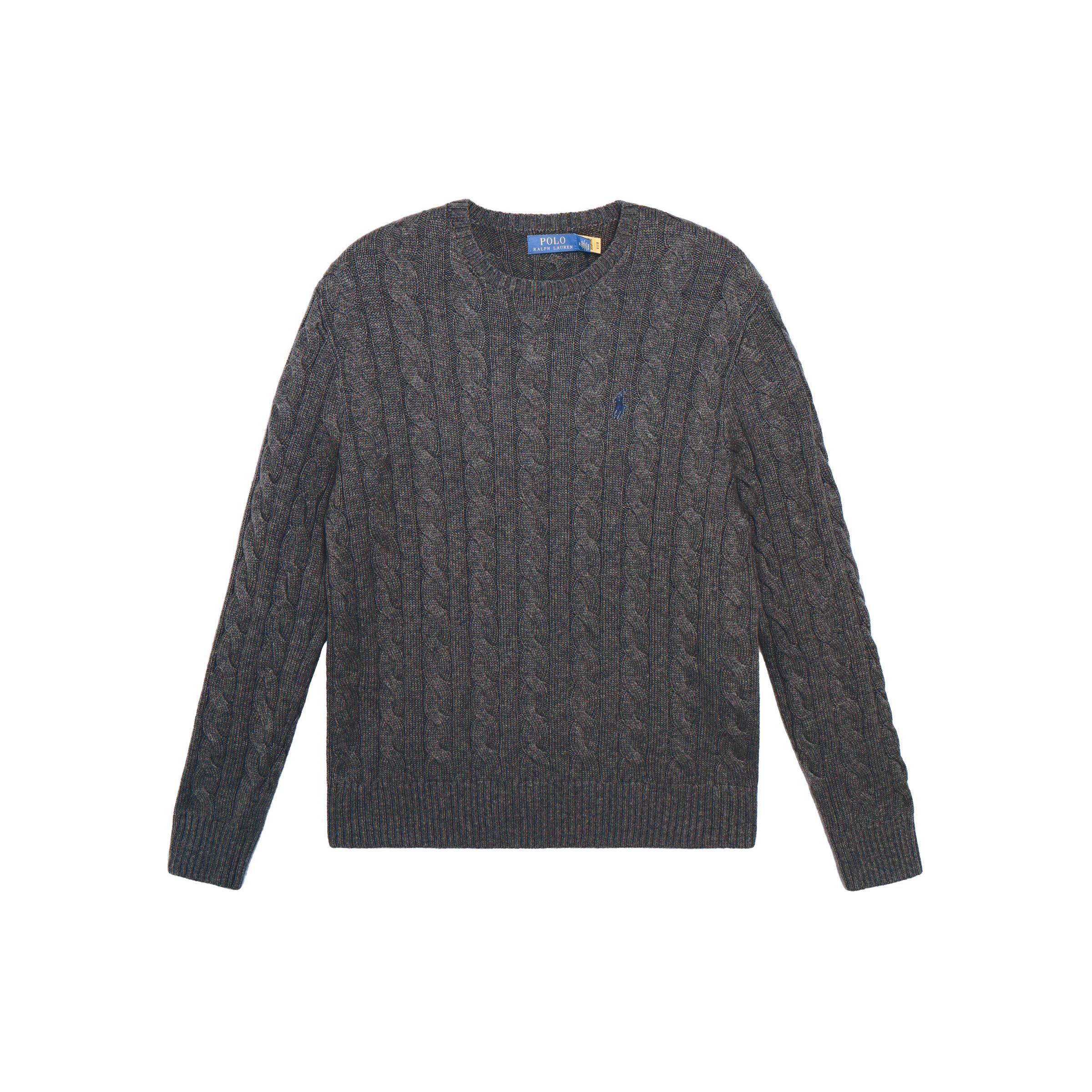 Polo Ralph Lauren Ss23 Круглый вырез однотонный простой длинный рукав свитер мужской свитер темно-серый 710775885-041 L
Polo Ralph Lauren Ss23 Круглый вырез однотонный простой длинный рукав свитер мужской свитер темно-серый 710775885-041 L