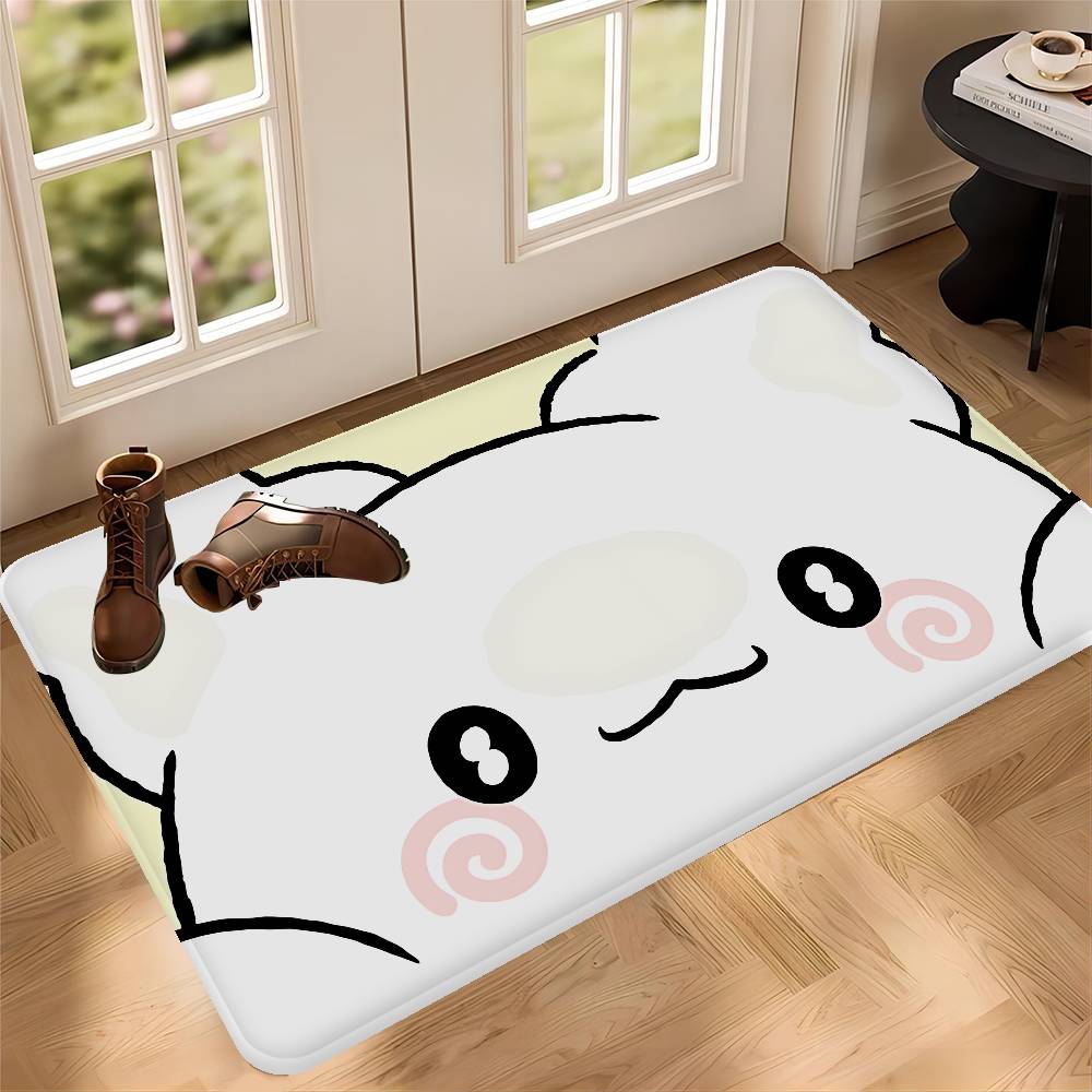 H-Hanamaru Obake Room Mats Anti-slip Absorb Water Long Strip Cushion Bedroon Mat Household Carpets 50x80cm
H-Hanamaru Obake Room Mats Anti-slip Absorb Water Long Strip Cushion Bedroon Mat Household Carpets 50x80cm