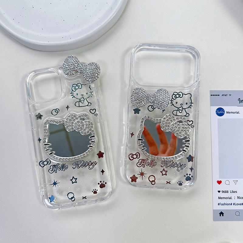 Applicable Iphone16Promax Mirror Kt Cat Bow Star Glitter Mobile Phone Case Apple 17 Women S Fashion iPhone 7/8/SE 2020
Applicable Iphone16Promax Mirror Kt Cat Bow Star Glitter Mobile Phone Case Apple 17 Women S Fashion iPhone 7/8/SE 2020