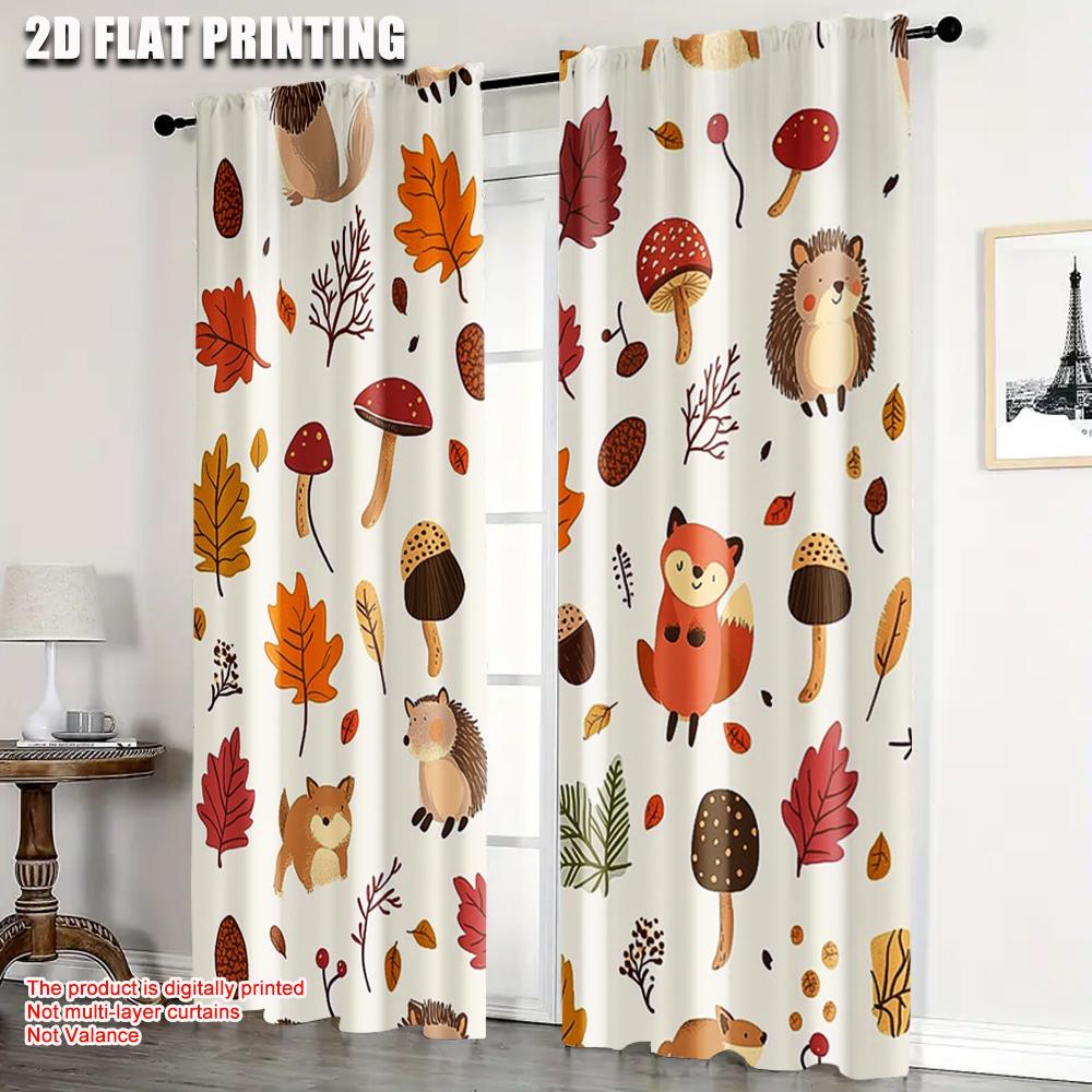 Curtains Print Hello Autumn Without Rod Outdoor Decorations Living Room Bedroom Curtain Set Of 2 Minimalist Made Polyester Washable Sitting Ready W100*H70(CM)-Rod Pocket&1PCS
Curtains Print Hello Autumn Without Rod Outdoor Decorations Living Room Bedroom Curtain Set Of 2 Minimalist Made Polyester Washable Sitting Ready W100*H70(CM)-Rod Pocket&1PCS
