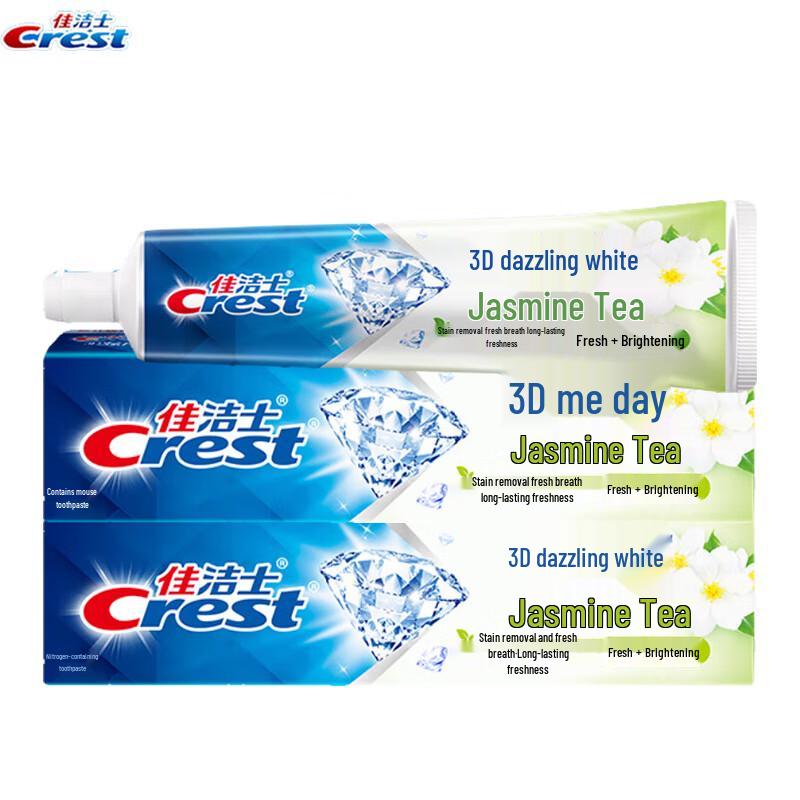 Crest 3D White Jasmine Tea Toothpaste
Crest 3D White Jasmine Tea Toothpaste