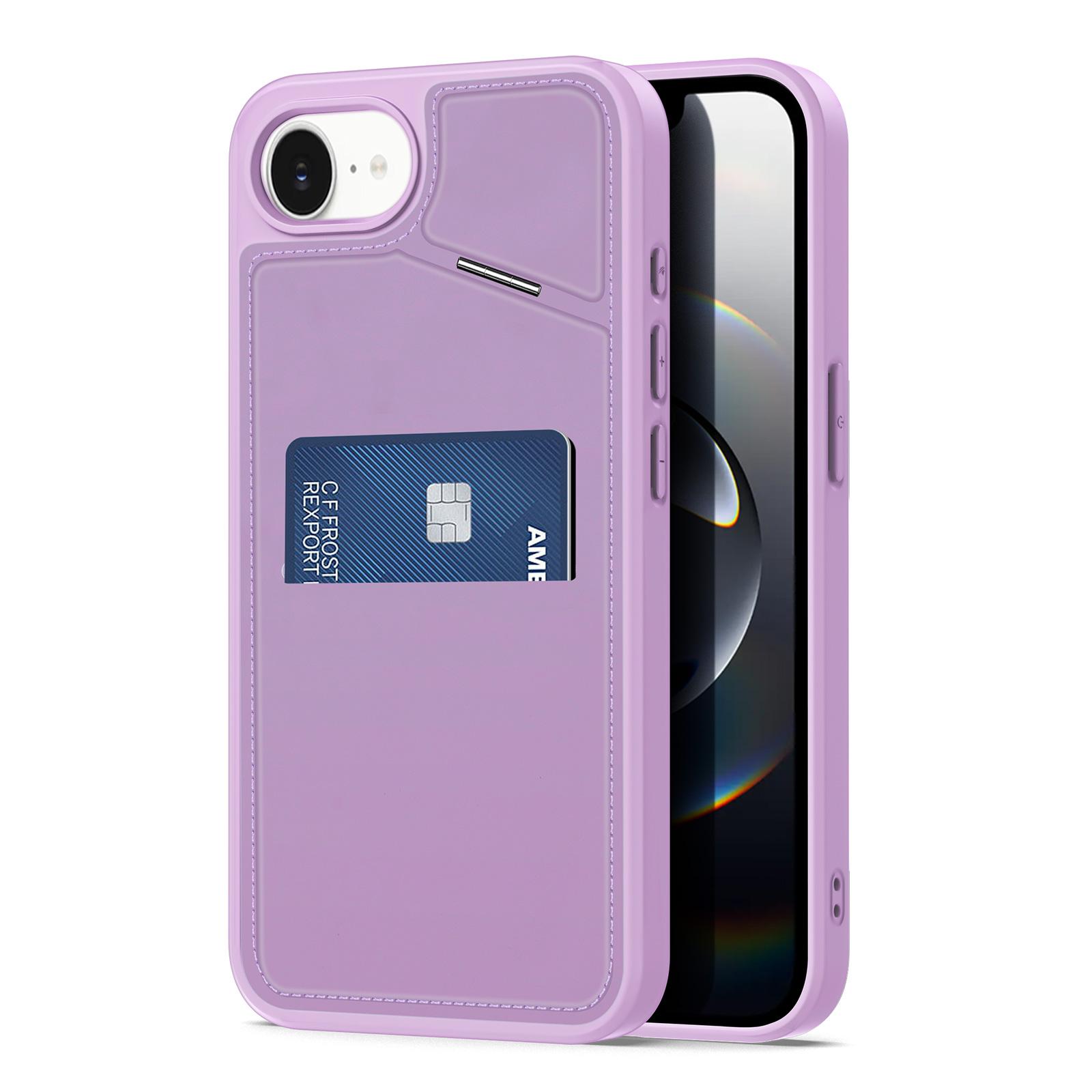 For iPhone 16e Magnetic Case DUX DUCIS Rafi II Series Leather Back Cover with RFID Blocking Card Slots Purple Pink
For iPhone 16e Magnetic Case DUX DUCIS Rafi II Series Leather Back Cover with RFID Blocking Card Slots Purple Pink