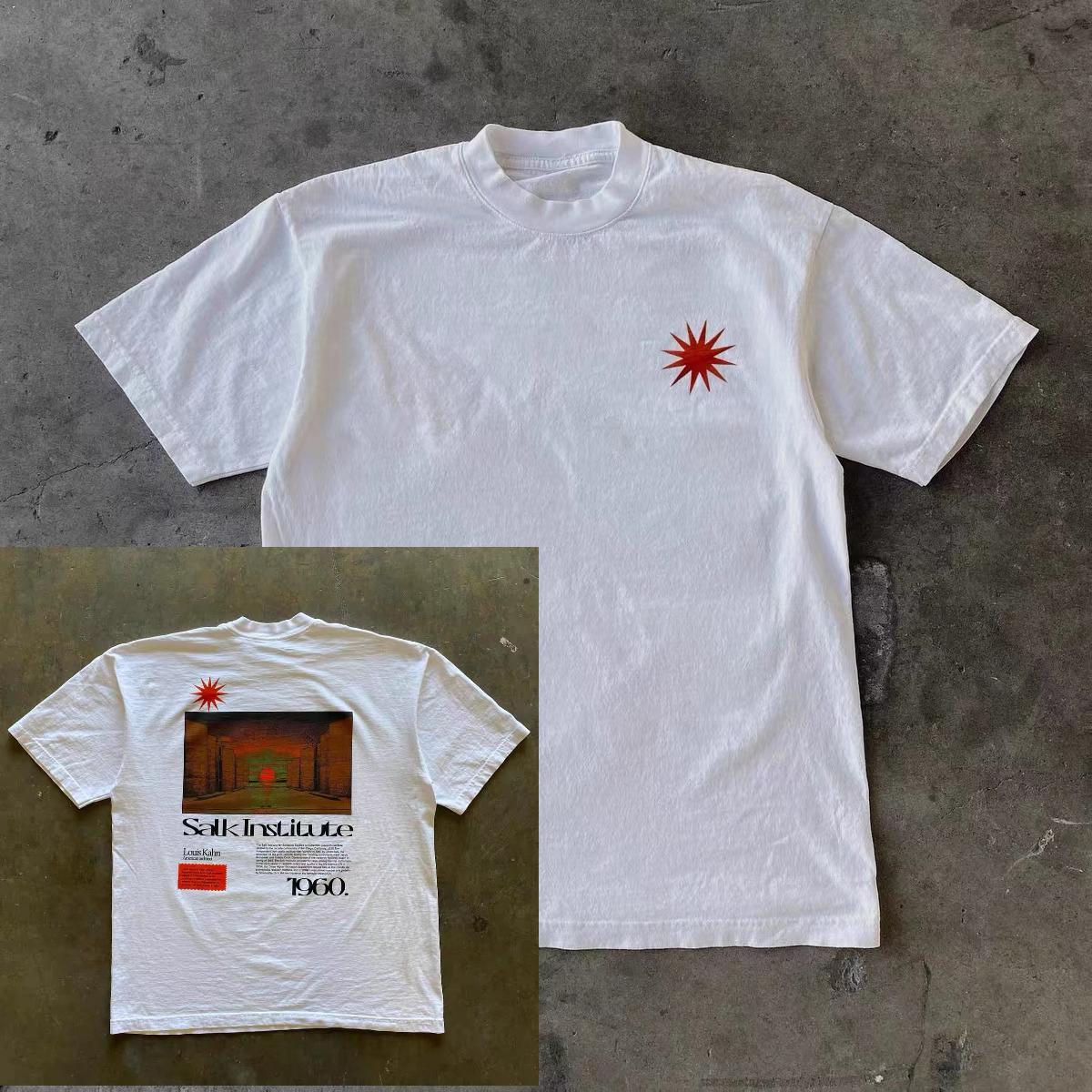 Pure Cotton Retro Shortsleeved Oldschool Style Sunset Unique Print Tshirt for Men and Women A Trendy Couples Top M
Pure Cotton Retro Shortsleeved Oldschool Style Sunset Unique Print Tshirt for Men and Women A Trendy Couples Top M