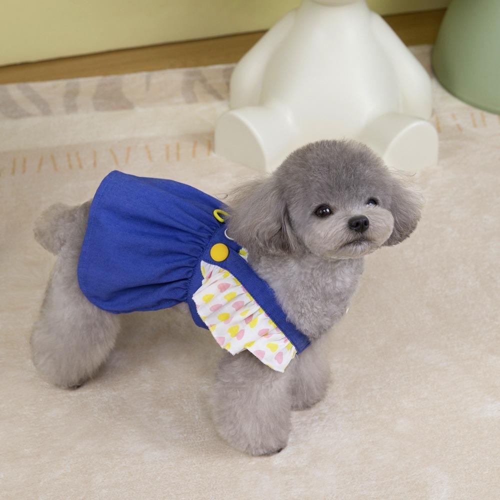 Comfortable Denim Puppy Princess Skirt Cartoon Dog Costume Skirt Creative Pet Dress Pet Supplies XL синій
Comfortable Denim Puppy Princess Skirt Cartoon Dog Costume Skirt Creative Pet Dress Pet Supplies XL синій