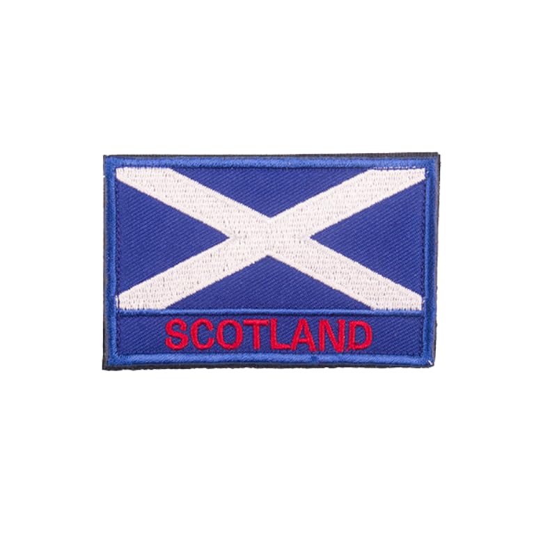 Scottish flag patch embroidered applique 8cm×5cm Survival game military Velcro tape velcro NYANDELMO
Scottish flag patch embroidered applique 8cm×5cm Survival game military Velcro tape velcro NYANDELMO
