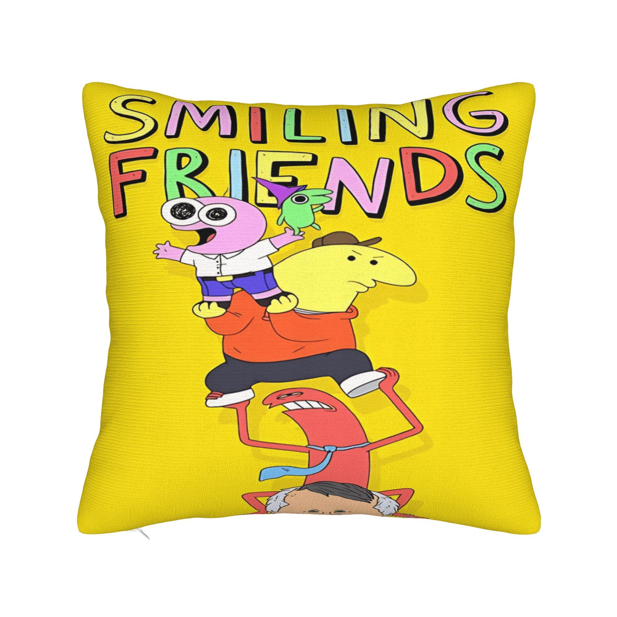 Smiling Friends Pillowcases Retro Trendy Pillow Case For Sofa Car Home Decor Comfy Pillow Cover 30cmx30cm
Smiling Friends Pillowcases Retro Trendy Pillow Case For Sofa Car Home Decor Comfy Pillow Cover 30cmx30cm