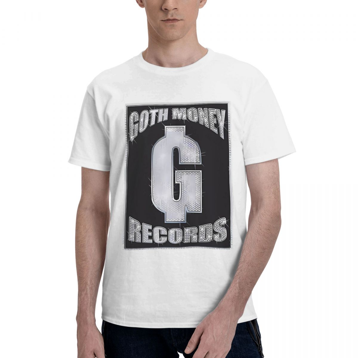 Goth Money Records Блискуча Бавовняна Повсякденна Дихаюча Зручна Футболка Високоякісний Чоловічий Одяг Смішні Подарунки L
Goth Money Records Блискуча Бавовняна Повсякденна Дихаюча Зручна Футболка Високоякісний Чоловічий Одяг Смішні Подарунки L