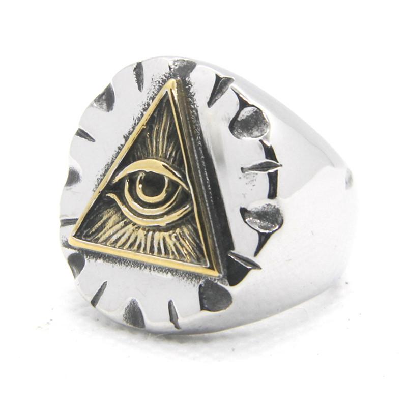 God Eye Solid Ring 316L Stainless Steel Jewelry Men Punk Style Ring Size 7-13 7
God Eye Solid Ring 316L Stainless Steel Jewelry Men Punk Style Ring Size 7-13 7