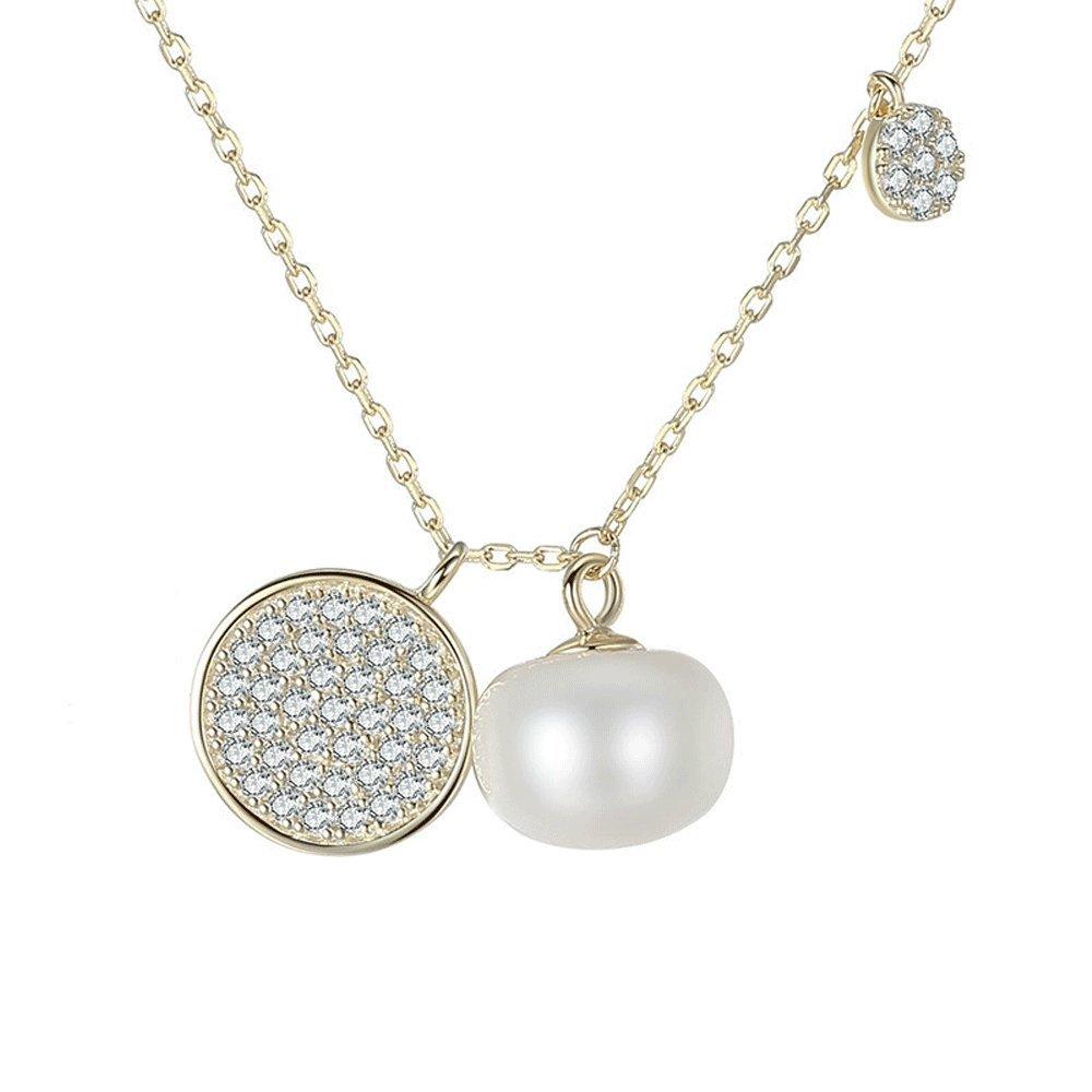 MIKAMU Pearl Necklace for Women, Sterling Silver 925, Freshwater Pearl Necklace with Cubic Zirconia, Beautiful and Cute, Perfect for Mother s Day,
MIKAMU Pearl Necklace for Women, Sterling Silver 925, Freshwater Pearl Necklace with Cubic Zirconia, Beautiful and Cute, Perfect for Mother s Day,