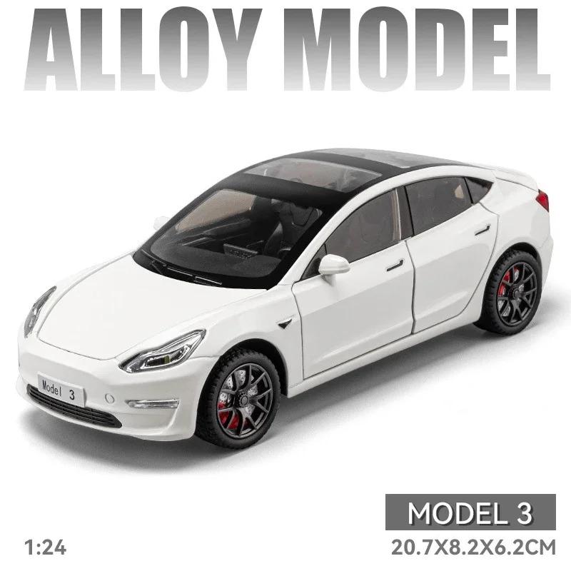 1:24 Модель автомобіля Tesla Model 3 зі сплаву Лита металева іграшкова машина Модель автомобіля Висока симуляція Звук Світло Колекція Дитяча іграшка Подарунок
1:24 Модель автомобіля Tesla Model 3 зі сплаву Лита металева іграшкова машина Модель автомобіля Висока симуляція Звук Світло Колекція Дитяча іграшка Подарунок