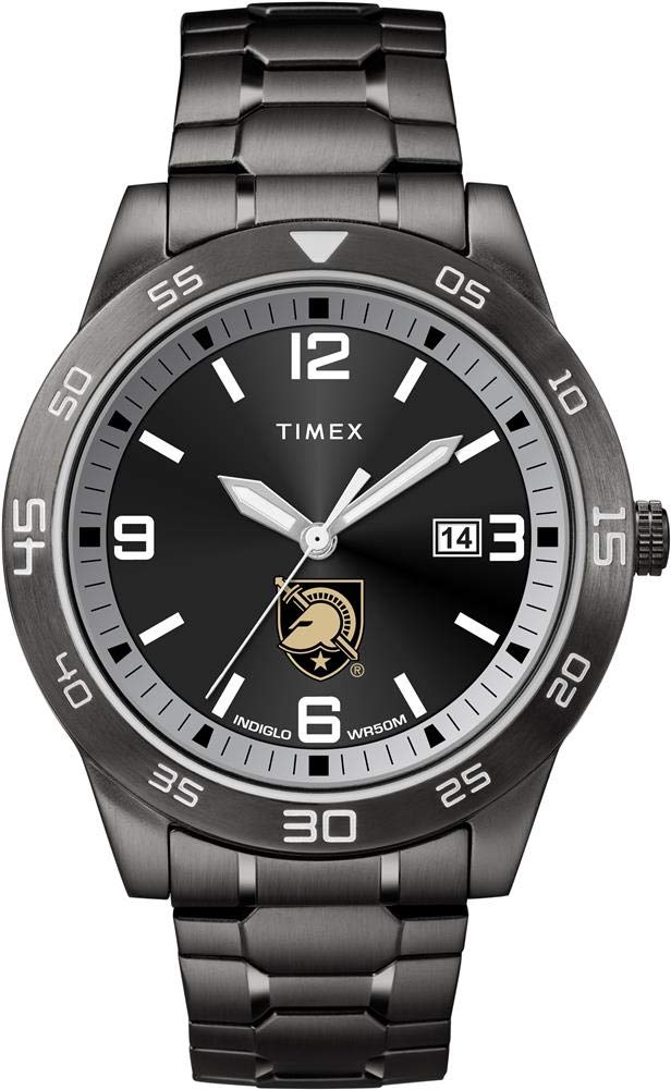 Мужские кварцевые часы Timex Tribute Acclaim диаметром 42 мм с ремешком из нержавеющей стали, Army Black Knights, спортивные/повседневные.
Мужские кварцевые часы Timex Tribute Acclaim диаметром 42 мм с ремешком из нержавеющей стали, Army Black Knights, спортивные/повседневные.