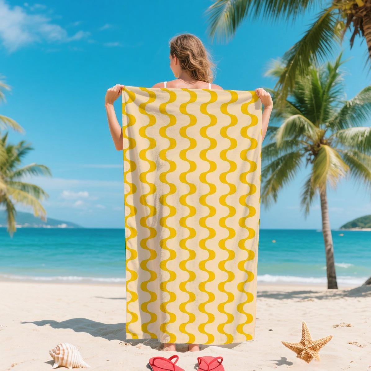 Pink White Striped Beach Towel Good Night Print Polyester Bath Towel Oversized Quick Dry Sand Free Summer Pool Vacation Blanket W40*H60(CM)
Pink White Striped Beach Towel Good Night Print Polyester Bath Towel Oversized Quick Dry Sand Free Summer Pool Vacation Blanket W40*H60(CM)
