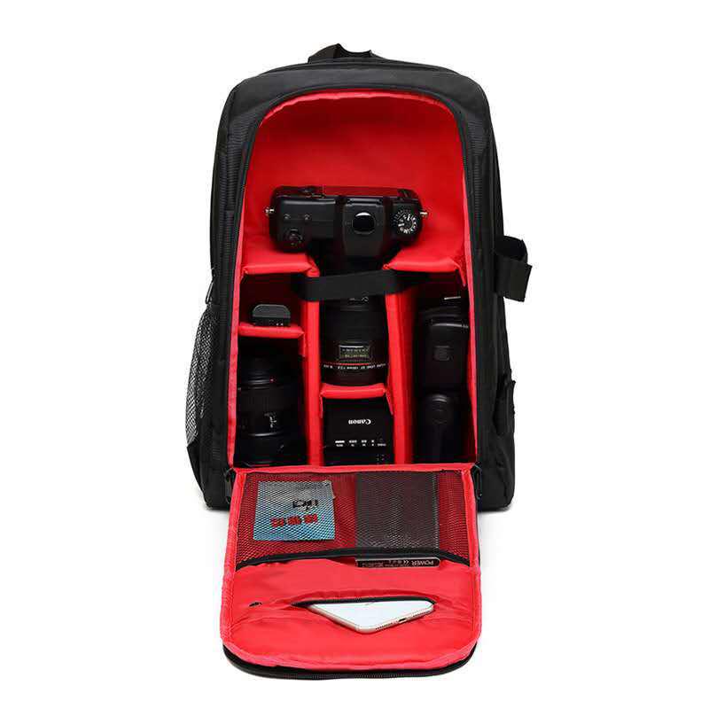 Waterproof Wear-resistant DSLR Camera Backpack for Digital Photography and Laptop Storage
Waterproof Wear-resistant DSLR Camera Backpack for Digital Photography and Laptop Storage