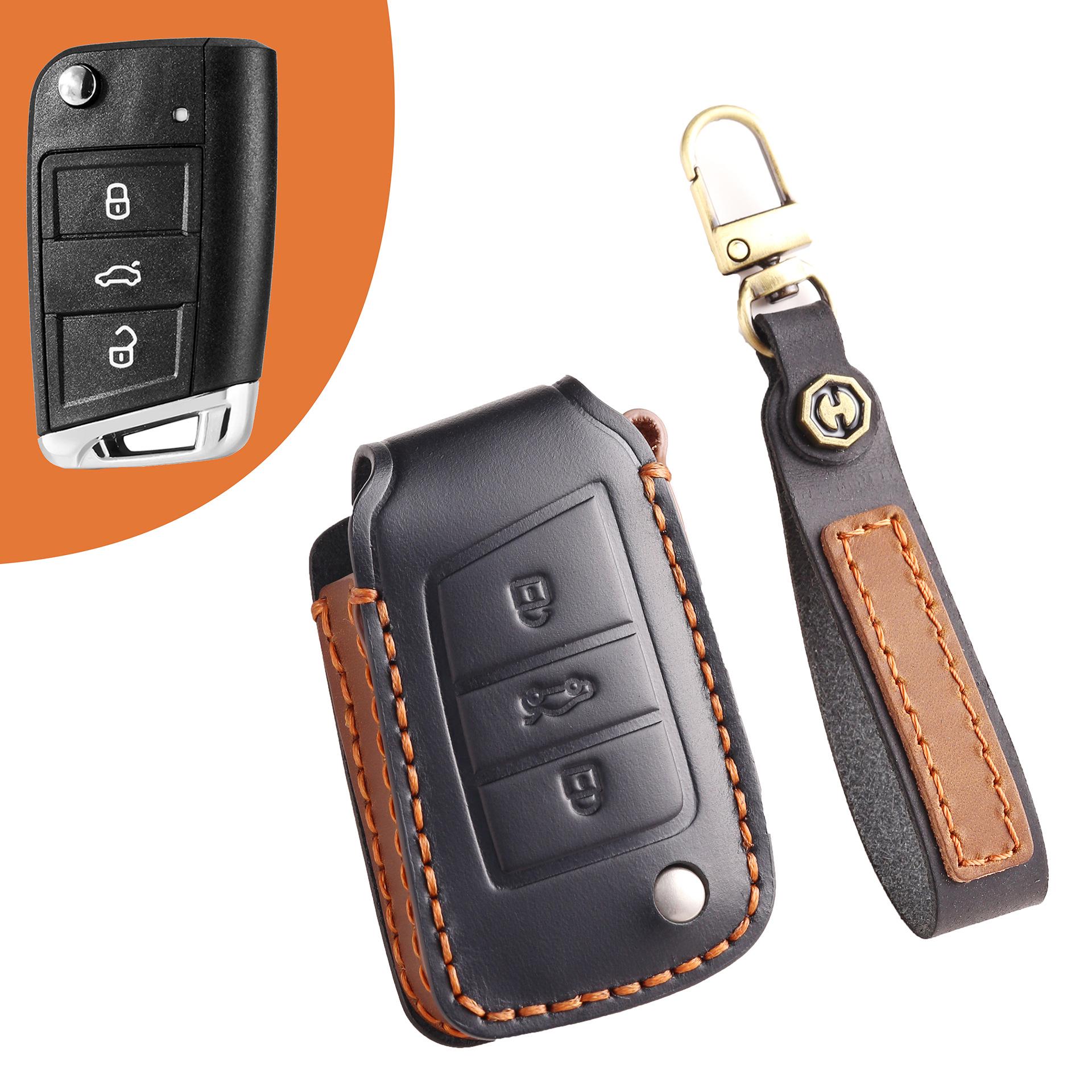 Чехол для автомобильного ключа Volkswagen из натуральной кожи для Lavida, Sagitar, Magotan, Lingdu, Bora, Passat, Tiguan.
Чехол для автомобильного ключа Volkswagen из натуральной кожи для Lavida, Sagitar, Magotan, Lingdu, Bora, Passat, Tiguan.
