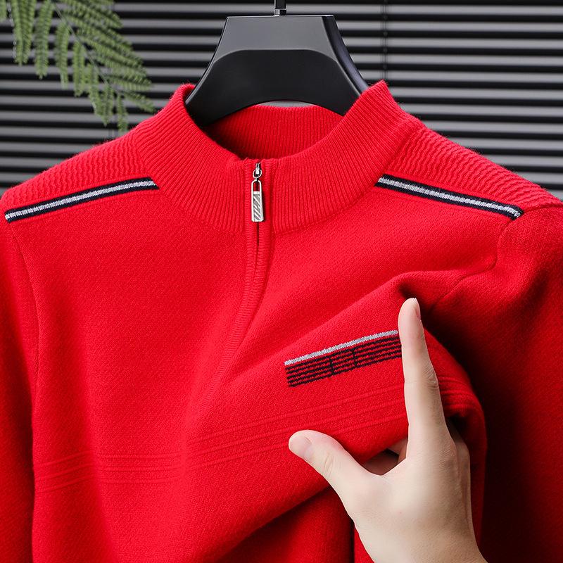 Men s Winter Knitwear: Thickened Zipper Half-High Collar Sweater - Fashionable & Warm Dad s Wear 190/100A червоний
Men s Winter Knitwear: Thickened Zipper Half-High Collar Sweater - Fashionable & Warm Dad s Wear 190/100A червоний