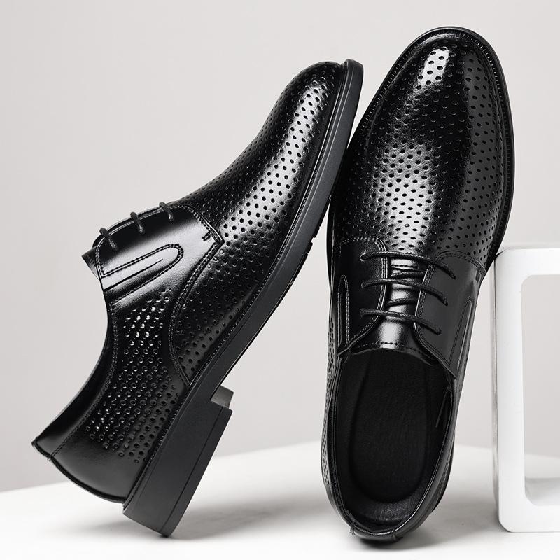 Leather shoes men s 2025 summer hollow dress men s shoes office hole shoes tide 2025 38
Leather shoes men s 2025 summer hollow dress men s shoes office hole shoes tide 2025 38