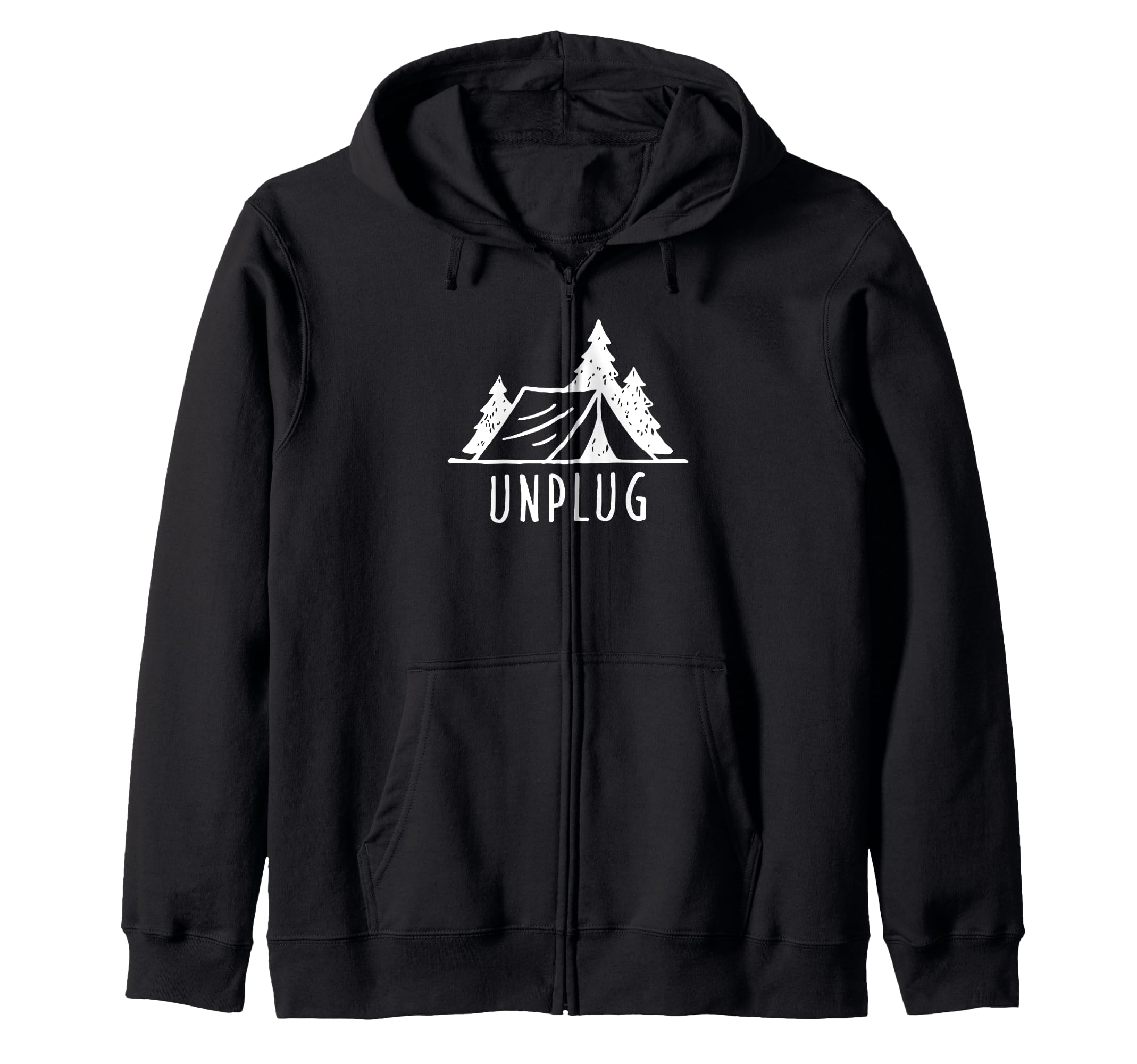 Unplug Camping Tent Wilderness Cam Ground Camping Rustic Forest Zip Hoodie чёрный
Unplug Camping Tent Wilderness Cam Ground Camping Rustic Forest Zip Hoodie чёрный