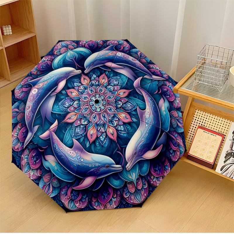 Decorative Turtle Art Printed umbrella windproof folding umbrella portable sun and rain umbrella suitable for gifting
Decorative Turtle Art Printed umbrella windproof folding umbrella portable sun and rain umbrella suitable for gifting