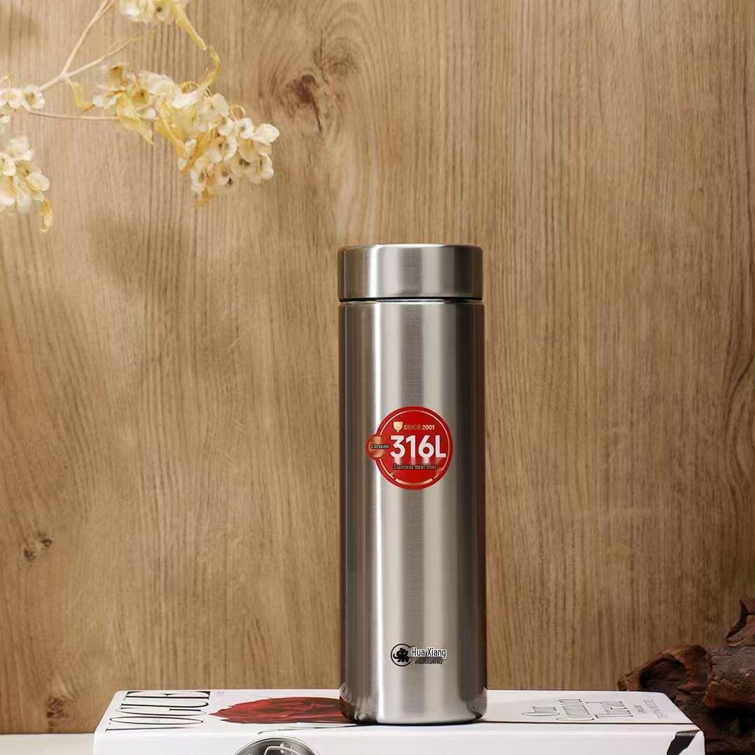 Huaxiang 316 Stainless Steel Insulated Portable Tea Infuser Cup - Solid Color, Light Luxury, Car-Friendly, 5269. 500ml
Huaxiang 316 Stainless Steel Insulated Portable Tea Infuser Cup - Solid Color, Light Luxury, Car-Friendly, 5269. 500ml
