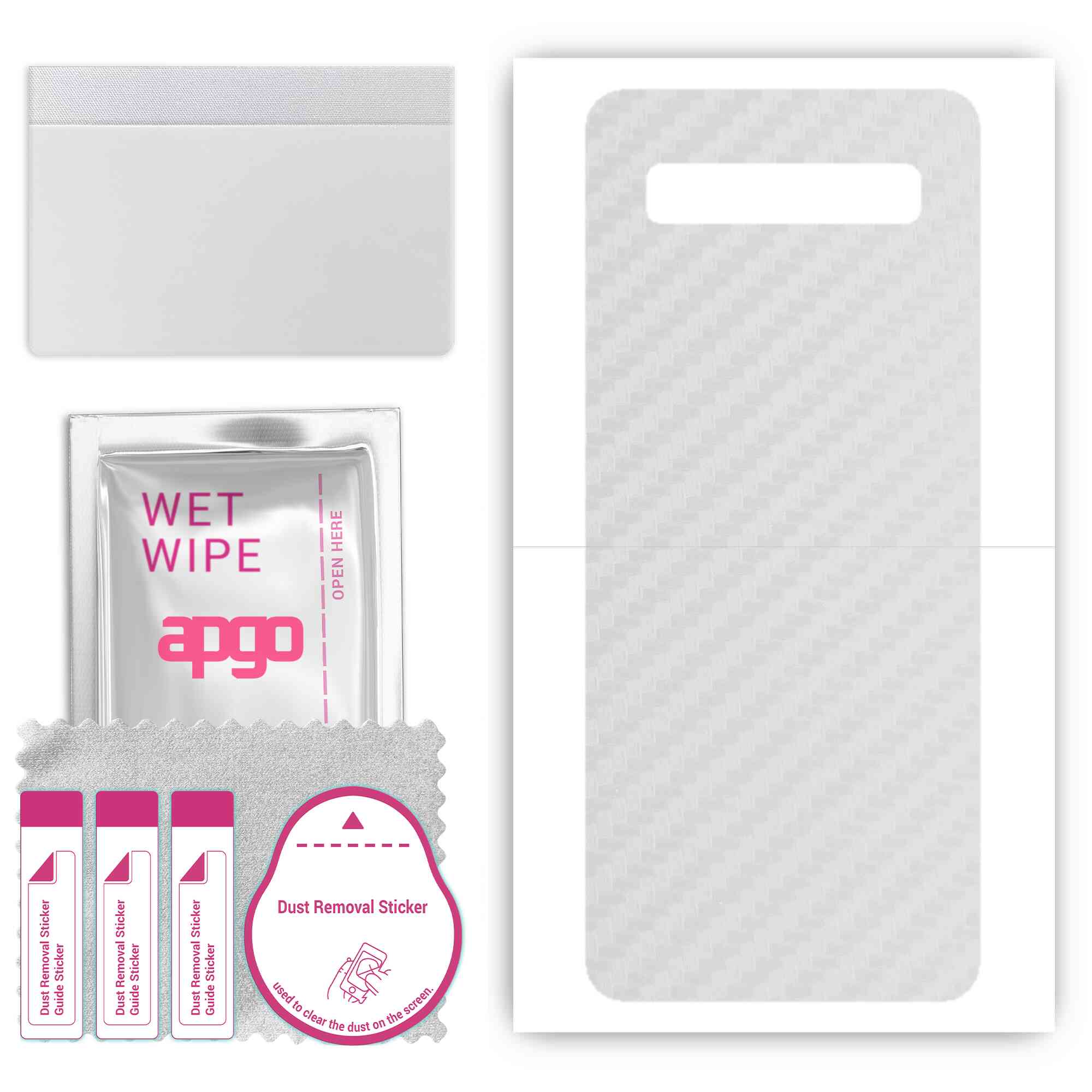 apgo Protective Skin Sticker for the back compatible with TCL 10 SE, Wrap Film, Foil, Vinyl - Pattern Transparent Carbon
apgo Protective Skin Sticker for the back compatible with TCL 10 SE, Wrap Film, Foil, Vinyl - Pattern Transparent Carbon