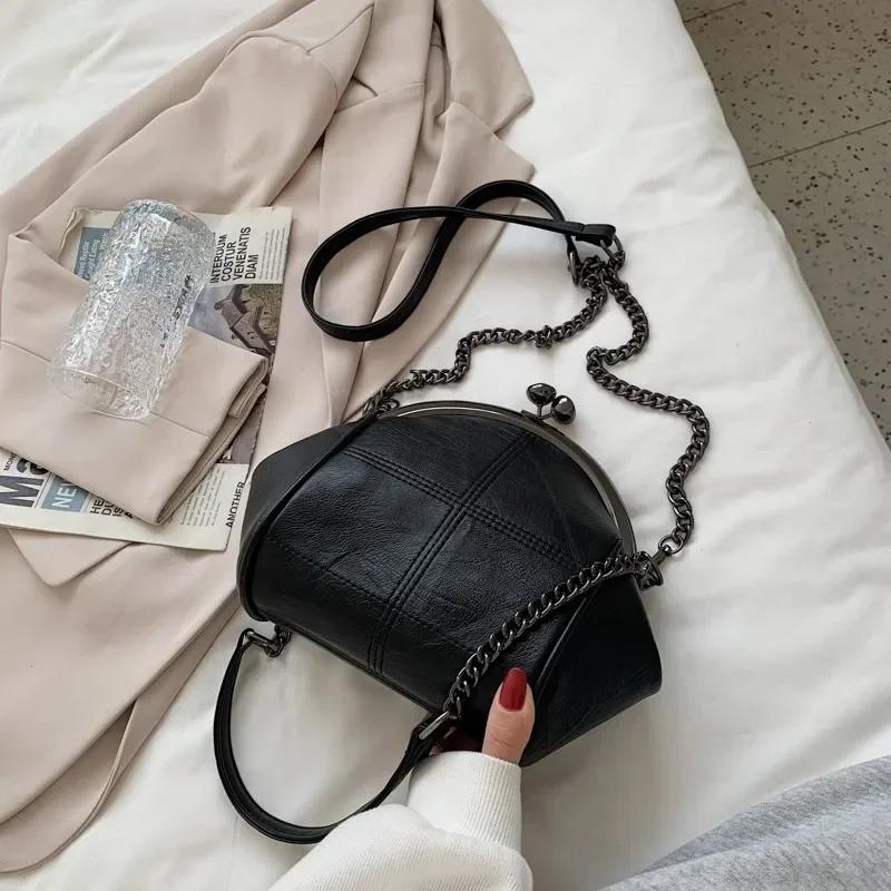 PU Shell Solid Thread Chains Shoulder Bags Fashi Versatile Crossbody Bag 2026 Bags for Women Bolsas De Hombro чёрный
PU Shell Solid Thread Chains Shoulder Bags Fashi Versatile Crossbody Bag 2026 Bags for Women Bolsas De Hombro чёрный