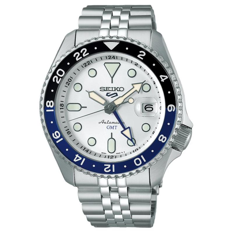 SEIKO SKX series 100 meters waterproof automatic/manual mechanical movement Steel Strap men s watch white dial SSK033
SEIKO SKX series 100 meters waterproof automatic/manual mechanical movement Steel Strap men s watch white dial SSK033