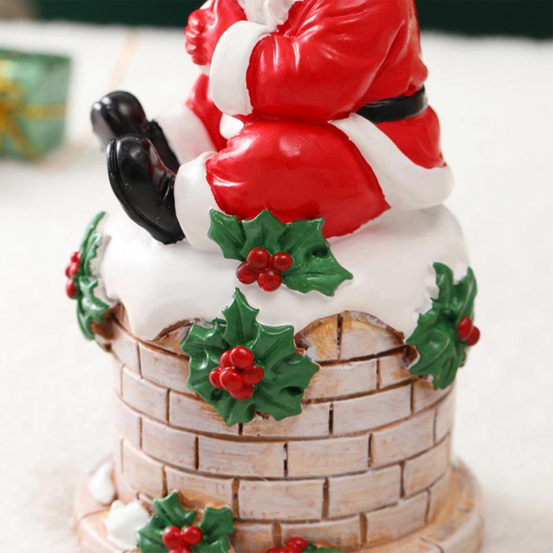 Santa Figurines Resin Cute Collectible Santa Sitting On Chimney Table Centerpiece For Home Indoor Living Room Bedroom Office CN
Santa Figurines Resin Cute Collectible Santa Sitting On Chimney Table Centerpiece For Home Indoor Living Room Bedroom Office CN