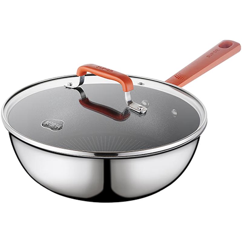SUPOR 304 Stainless Steel Non-stick Wok
SUPOR 304 Stainless Steel Non-stick Wok