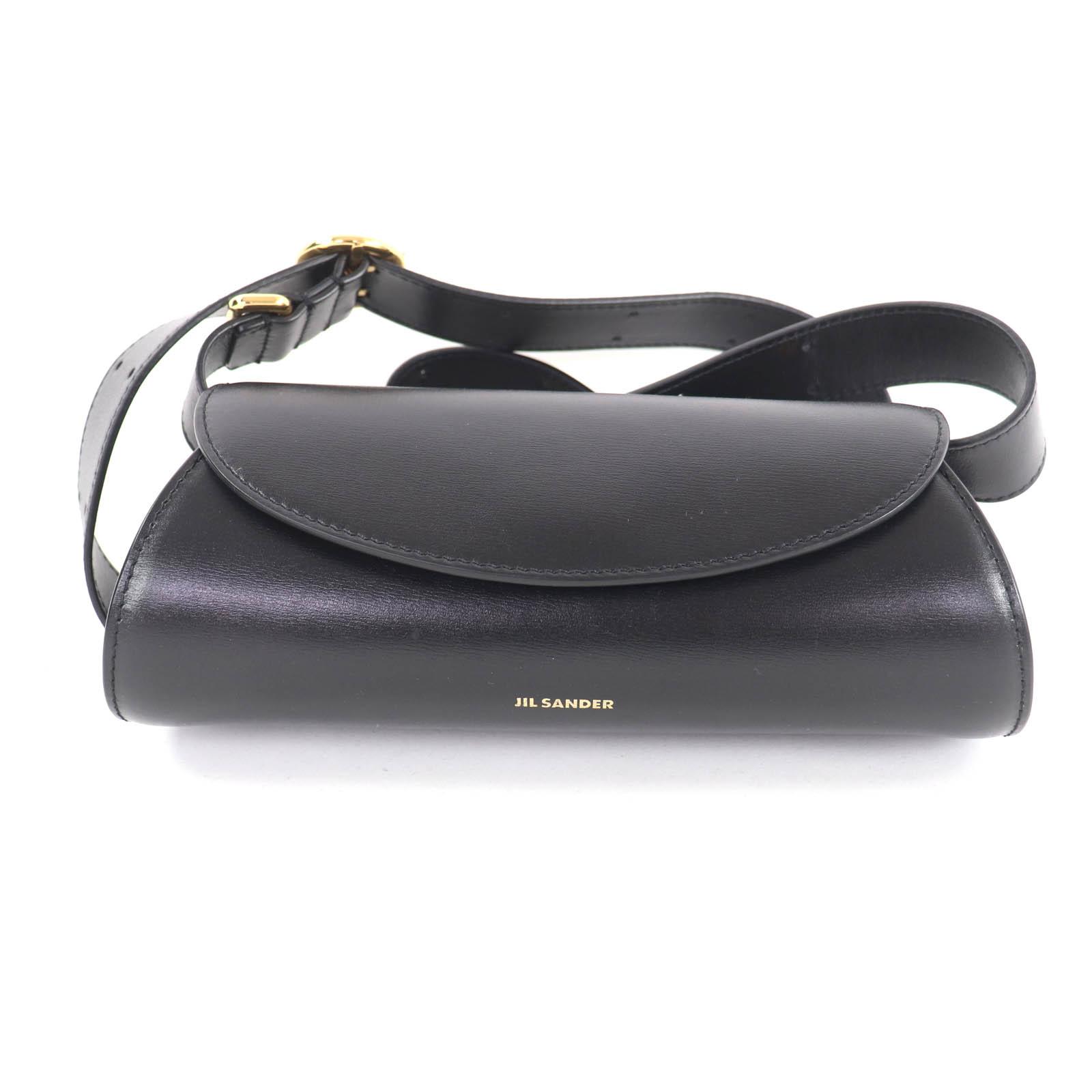 Great JIL SANDER Cannolo Mini Shoulder Bag With logo black leather J08WD0008 Used
Great JIL SANDER Cannolo Mini Shoulder Bag With logo black leather J08WD0008 Used
