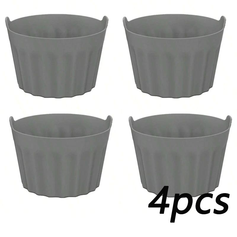 4pcs Air Fryer Cup Ramekins for Air Fryer Silicone Large Muffin Cases Nonstick Egg Poacher Silicone Mould Bakeware Easy Release
4pcs Air Fryer Cup Ramekins for Air Fryer Silicone Large Muffin Cases Nonstick Egg Poacher Silicone Mould Bakeware Easy Release