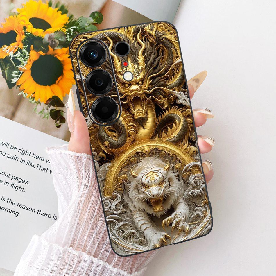 Для Tecno Camon 50 4G CN5 Чохол для телефону з візерунком Прохолодний Дракон Тигр Для Tecno Camon50 4G Чорні Силіконові М які Чохли Бампери Camon 50 4G
Для Tecno Camon 50 4G CN5 Чохол для телефону з візерунком Прохолодний Дракон Тигр Для Tecno Camon50 4G Чорні Силіконові М які Чохли Бампери Camon 50 4G