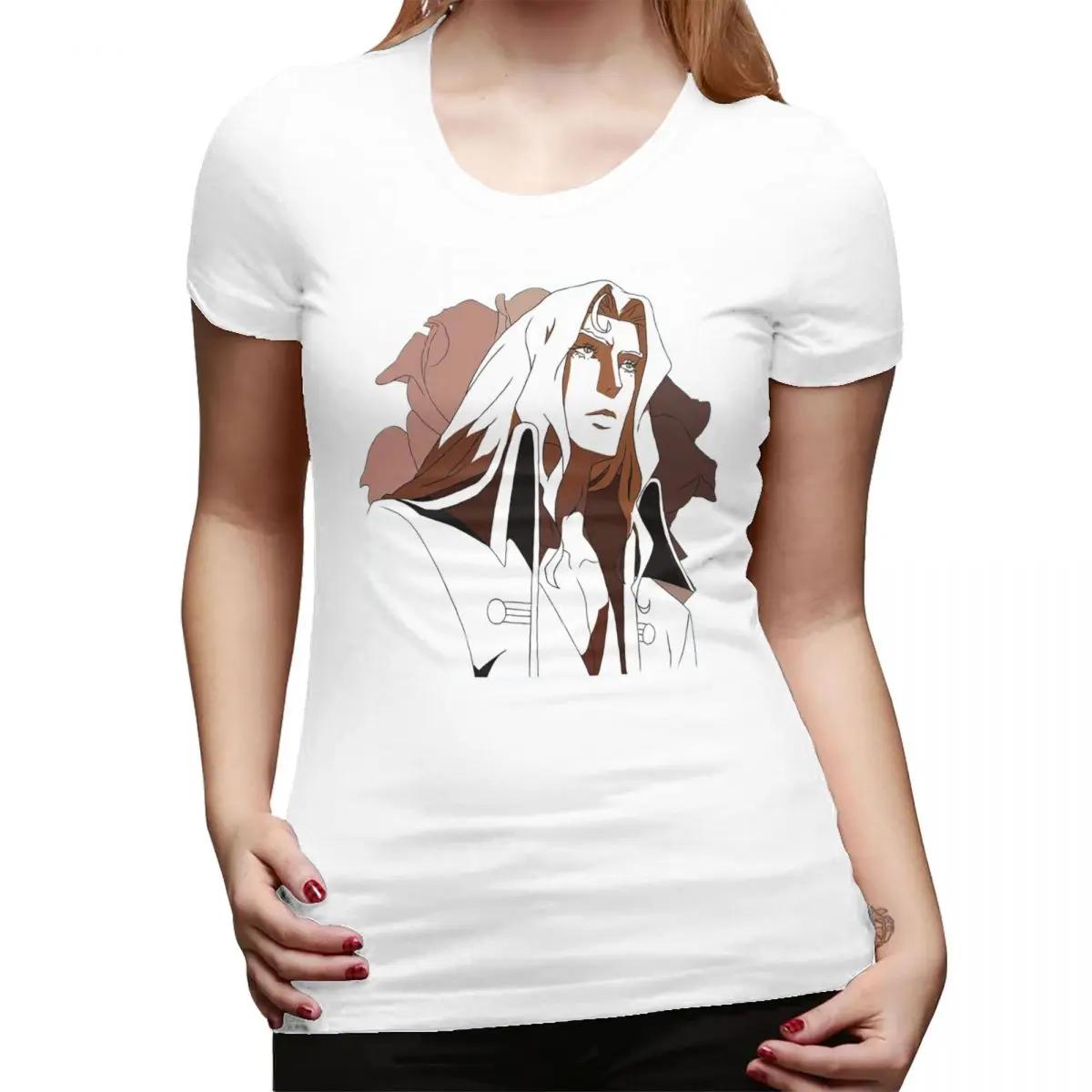 Alucard From Castlevania TShirt for Women Crew Neck Streetwear T Shirts Womens Tees Short Summer Clothes Tops S
Alucard From Castlevania TShirt for Women Crew Neck Streetwear T Shirts Womens Tees Short Summer Clothes Tops S