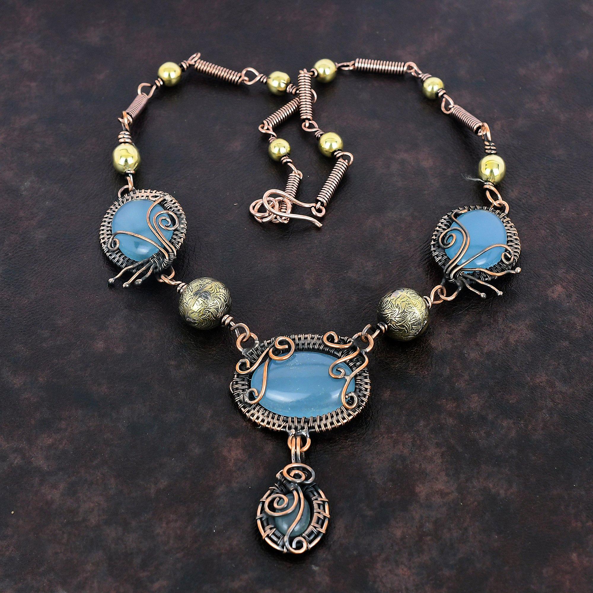 Aquamarine Necklace Copper Wire Wrapped Necklace Adjustable Chain Necklace Wire Wrap Gemstone Jewelry Handmade Copper Jewelry Gifts For Her Adjustable
Aquamarine Necklace Copper Wire Wrapped Necklace Adjustable Chain Necklace Wire Wrap Gemstone Jewelry Handmade Copper Jewelry Gifts For Her Adjustable