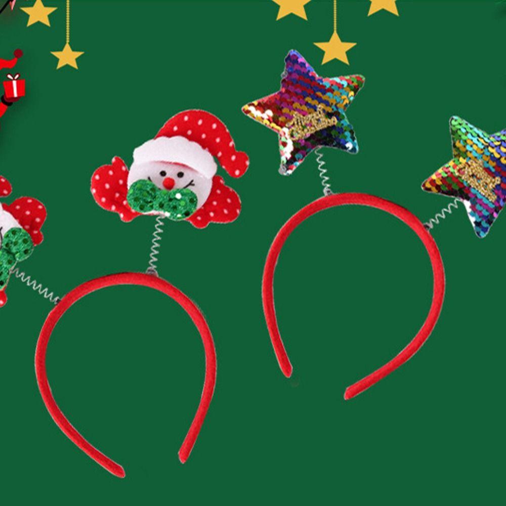 Party Santa Claus Fashion Hair Hoop Christmas Decoration Christmas Hair Band Cartoon Headband
Party Santa Claus Fashion Hair Hoop Christmas Decoration Christmas Hair Band Cartoon Headband