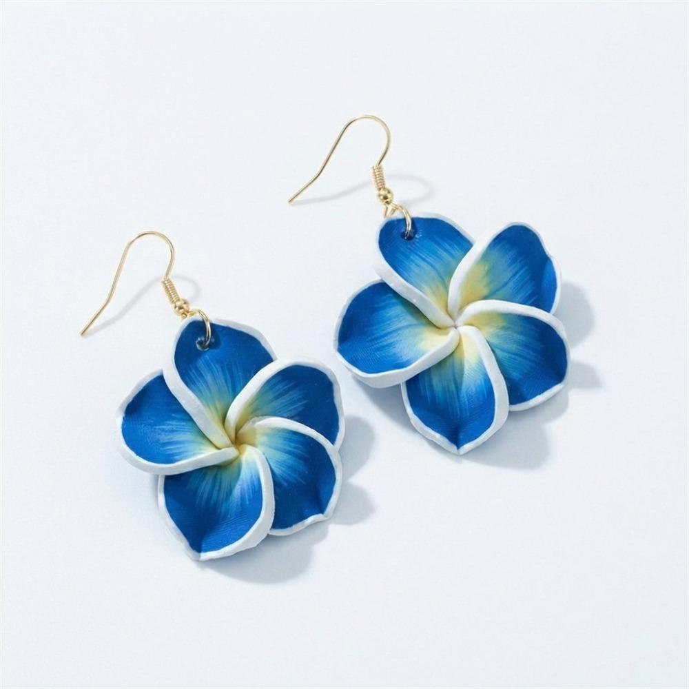 Cute Flower Earrings Sweet Polymer Clay Flower Stud Earrings Elegant Bohemian Dangle Earring Beach
Cute Flower Earrings Sweet Polymer Clay Flower Stud Earrings Elegant Bohemian Dangle Earring Beach