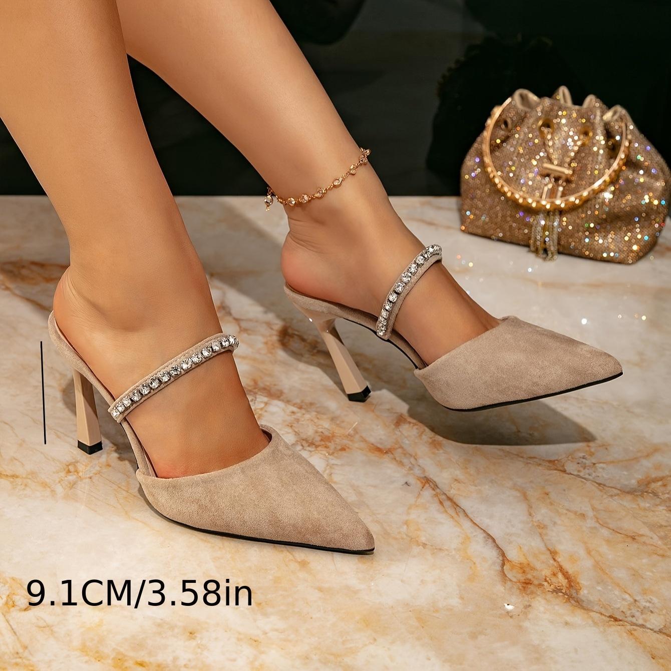Women s high-heeled sandals khaki stiletto pointed toe one-pedal women s shoes fashion party high-heeled sandals women 35 хаки
Women s high-heeled sandals khaki stiletto pointed toe one-pedal women s shoes fashion party high-heeled sandals women 35 хаки