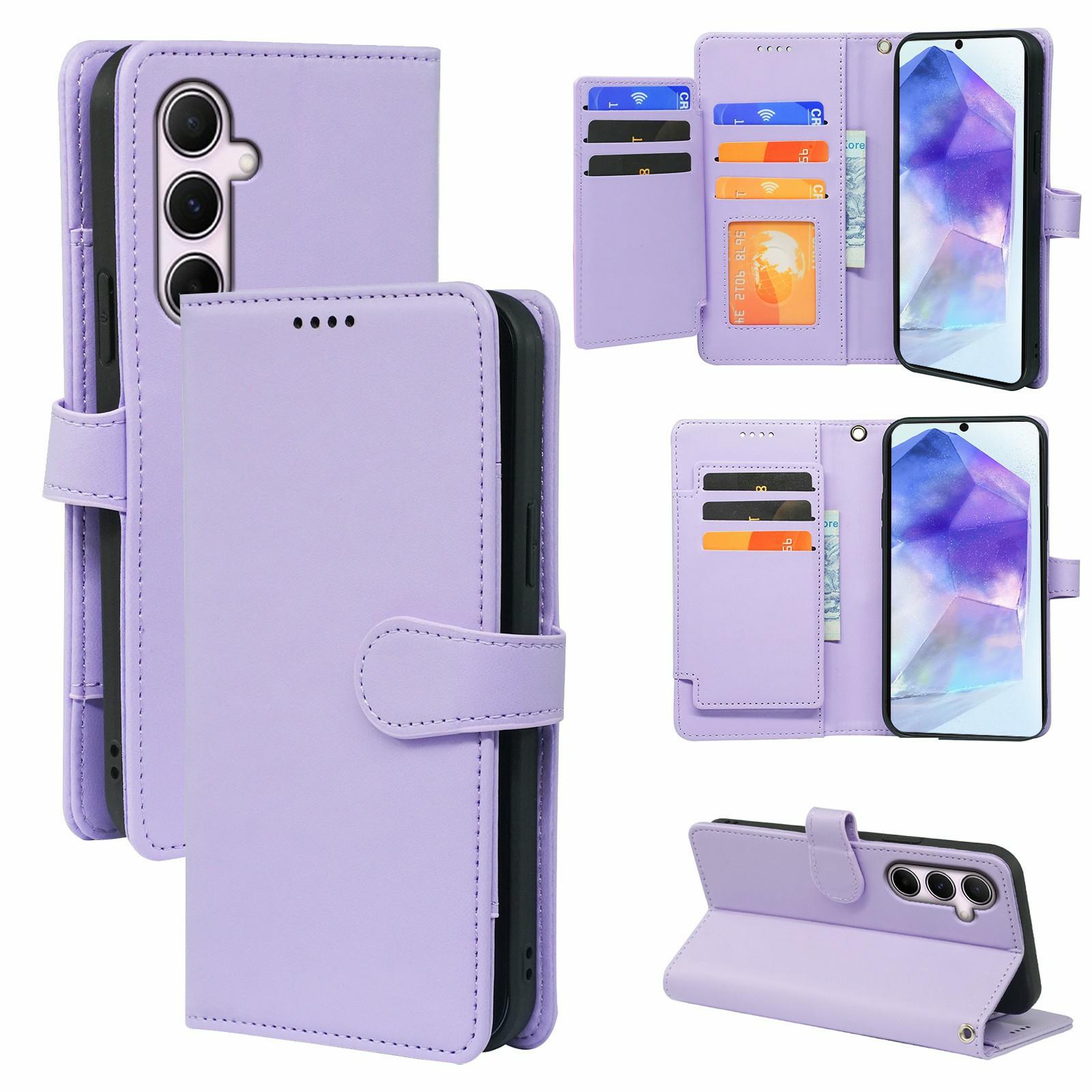 Чохол для Samsung Galaxy A36 5G/A56 5G з 9 відділеннями для карток, PU шкіра, підставка, чохол для телефону Purple
Чохол для Samsung Galaxy A36 5G/A56 5G з 9 відділеннями для карток, PU шкіра, підставка, чохол для телефону Purple
