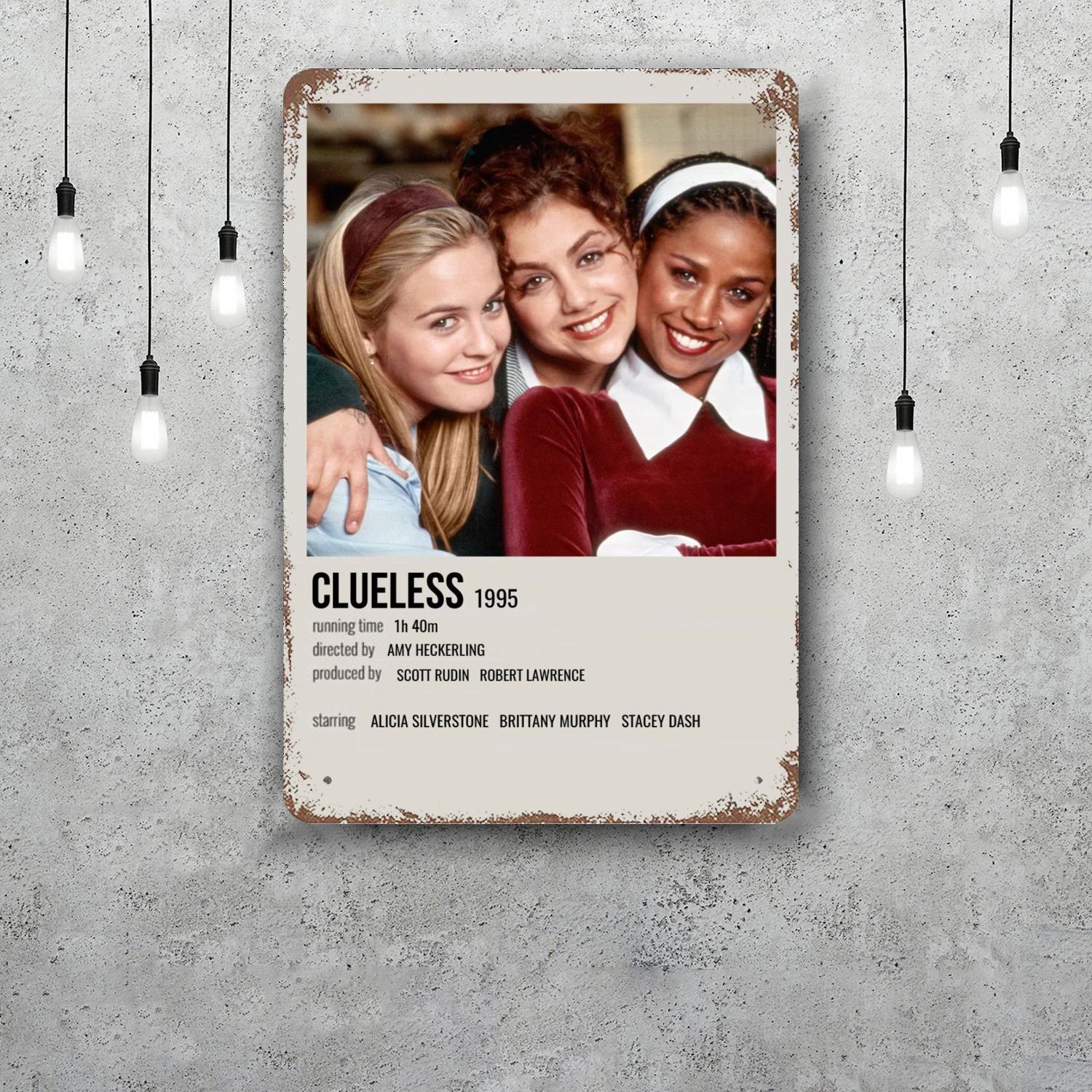 clueless Retro Vintage Tin Sign Poster Decorative Plaque Metal Plate Wall Decor 20x30cm(7.8x11.8inch)
clueless Retro Vintage Tin Sign Poster Decorative Plaque Metal Plate Wall Decor 20x30cm(7.8x11.8inch)