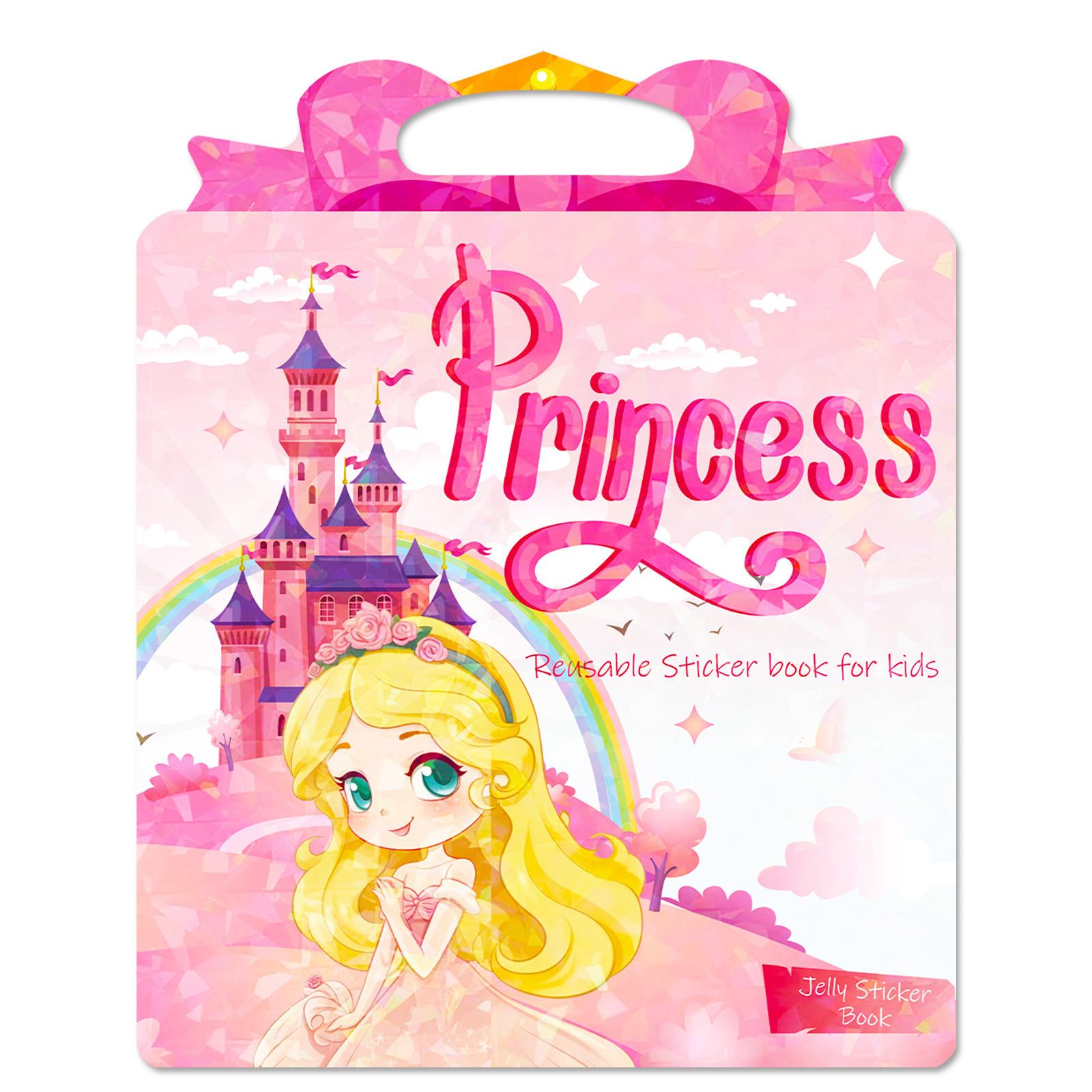 Portable Quiet Book Baby Stickers Early Education Children Scene Fairy Tale Princess Jelly Sticker Book
Portable Quiet Book Baby Stickers Early Education Children Scene Fairy Tale Princess Jelly Sticker Book