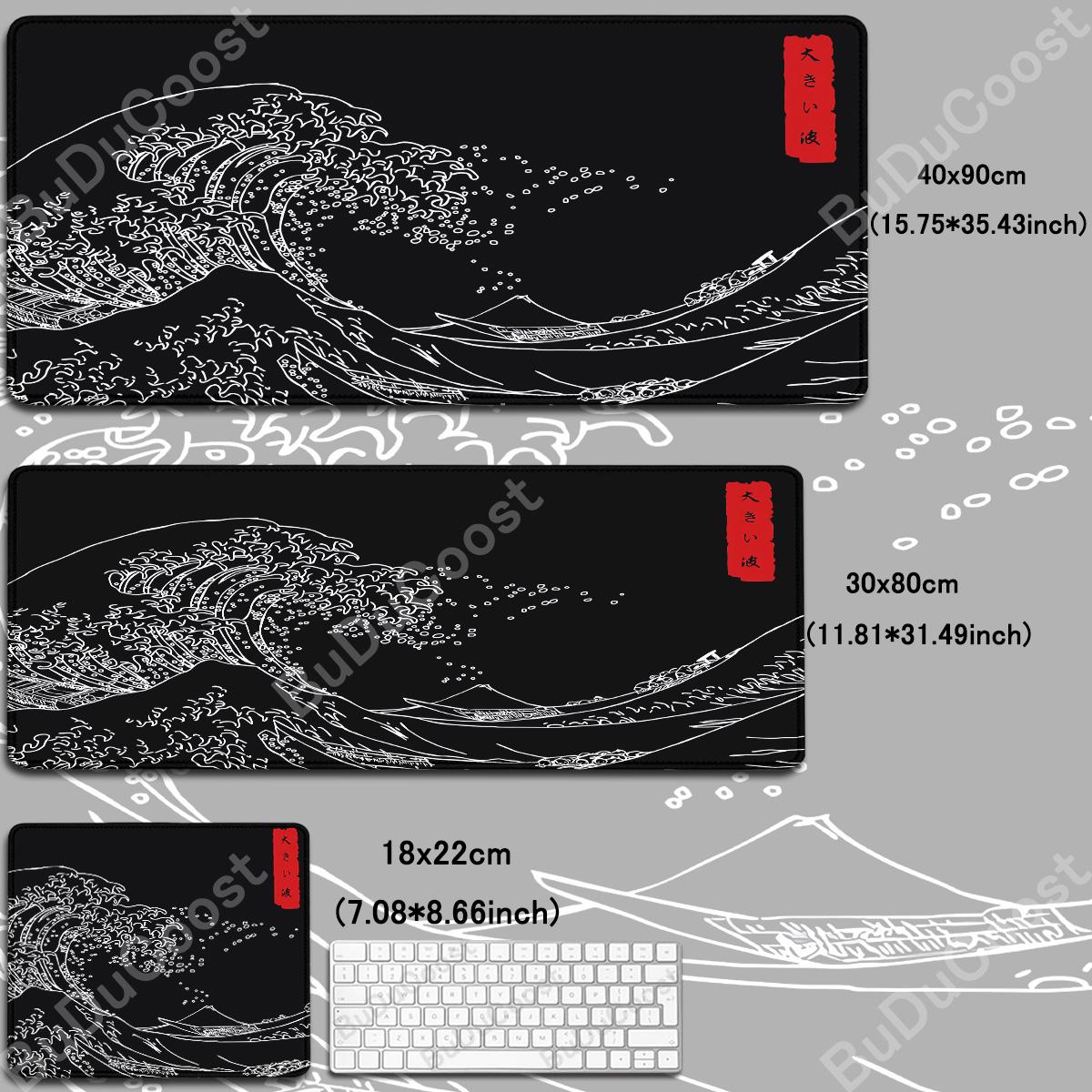 Japanese The Great Wave of Kanagawa Large Gaming Mousepad 800x300mm Gamer Keyboard Lock Edge Desk Mats Office Laptop Accessories Small180x220x2mm
Japanese The Great Wave of Kanagawa Large Gaming Mousepad 800x300mm Gamer Keyboard Lock Edge Desk Mats Office Laptop Accessories Small180x220x2mm