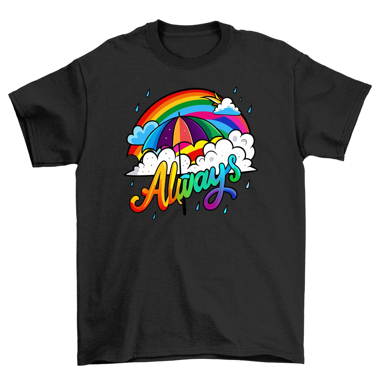 PRIDE_61 Rainbow Clouds T-Shirt Mens Womens Tees Top - Funny Pride Apparel, Unisex Design. Wear you L
PRIDE_61 Rainbow Clouds T-Shirt Mens Womens Tees Top - Funny Pride Apparel, Unisex Design. Wear you L