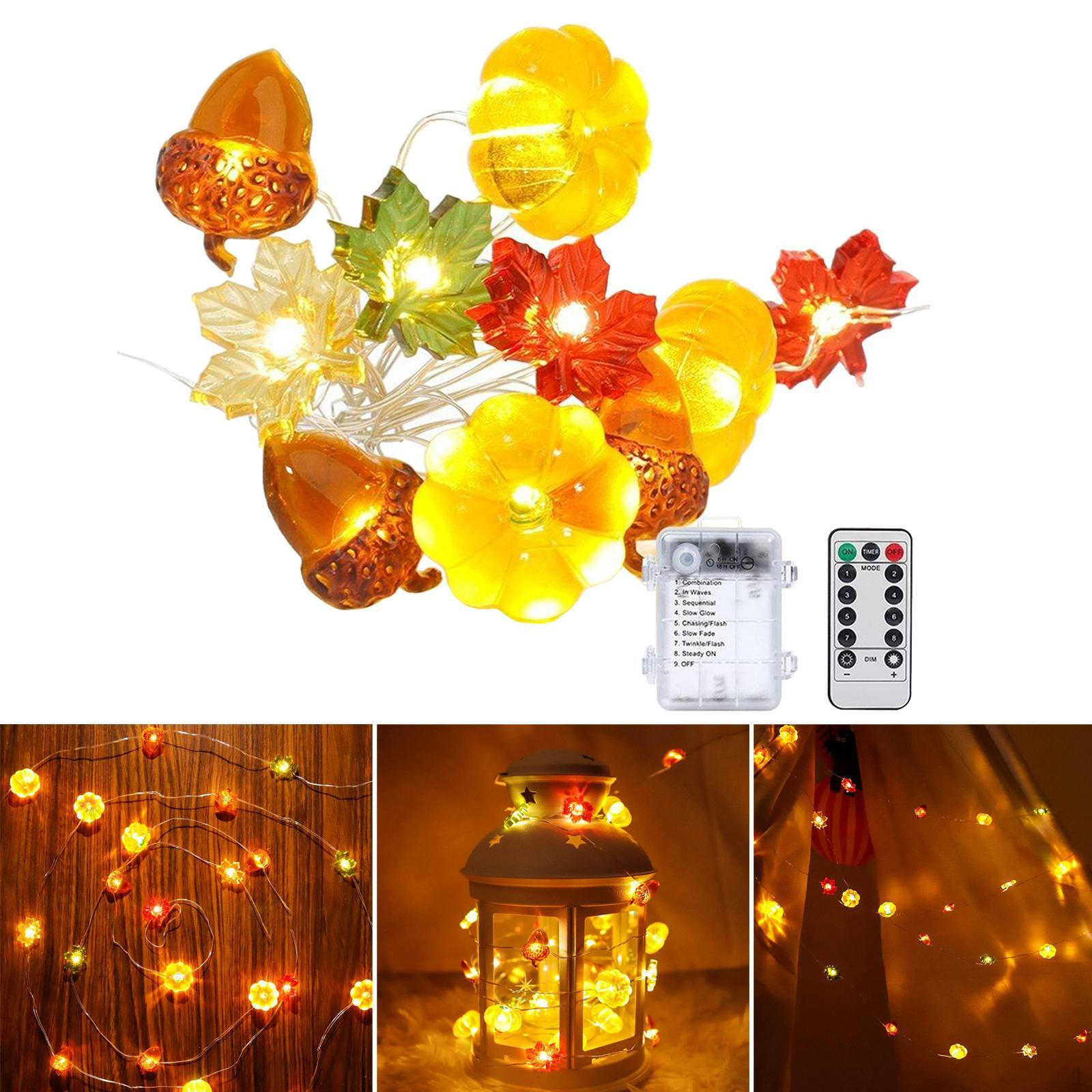 Halloween Lights Led String Light Festival Bar Party Decor Pumpkin+Leaf+Nut
Halloween Lights Led String Light Festival Bar Party Decor Pumpkin+Leaf+Nut