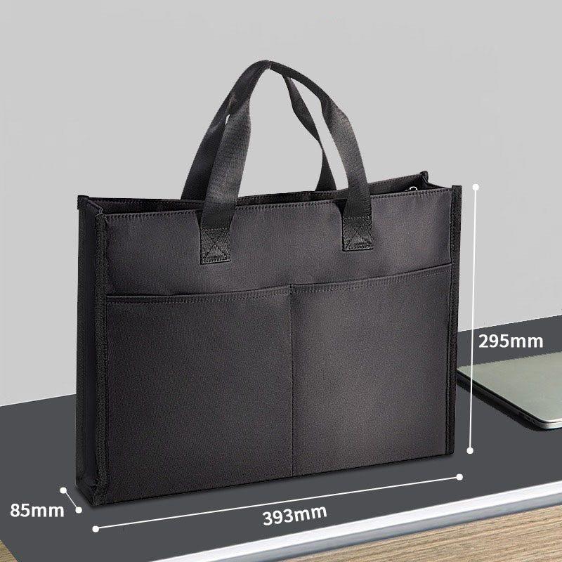 1pcs Briefcase canvas tote bag file bag handle chain bag file bag waterproof handbag Oxford cloth document bag
1pcs Briefcase canvas tote bag file bag handle chain bag file bag waterproof handbag Oxford cloth document bag